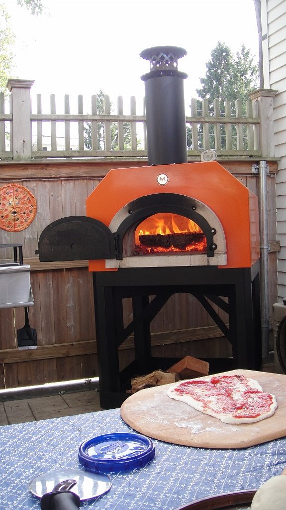 Chicago Brick Oven CBO-750 Hybrid Gas & Wood-Fired Pizza Oven On Stand Pizza Oven Chicago Brick Oven (CBO)   