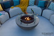 Elementi Lunar Gas Fire Bowl 42" - Multiple Colors Available Fire Bowls Elementi   