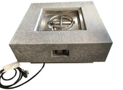 Elementi Manhattan Concrete Gas Fire Table 36" - Multiple Colors Available Fire Pit Table Elementi   