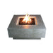 Elementi Manhattan Concrete Gas Fire Table 36" - Multiple Colors Available Fire Pit Table Elementi Natural Gas Light Gray 