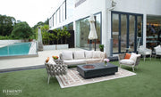 Elementi Metropolis Concrete Gas Fire Table 56" - Multiple Colors Available Fire Pit Table Elementi   
