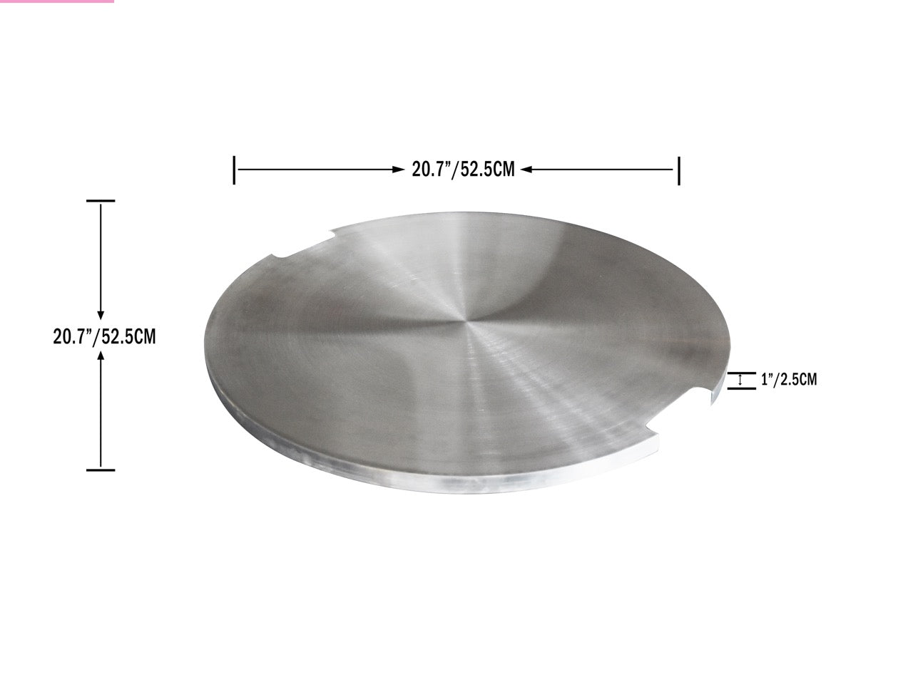 Elementi Stainless Steel Lid for Metropolis, Columbia, Boulder, Manchester Gas Fire Tables Fire Table Lid Elementi   