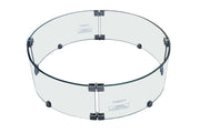 Elementi Glass Wind Guard for Metropolis, Columbia, Boulder, Lafite, Manchester Gas Fire Tables Wind Guards Elementi   