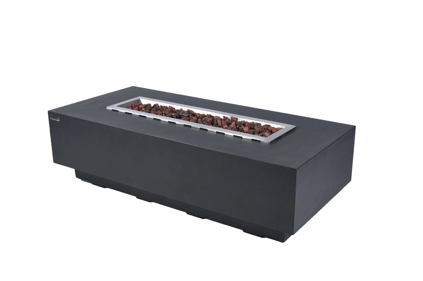 Elementi Granville Concrete Gas Fire Table 60" - Multiple Colors Available Fire Pit Table Elementi   