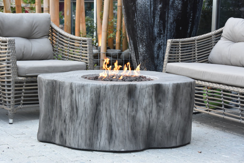 Elementi Manchester Concrete Gas Fire Table 42" - Multiple Colors Available Fire Pit Table Elementi   