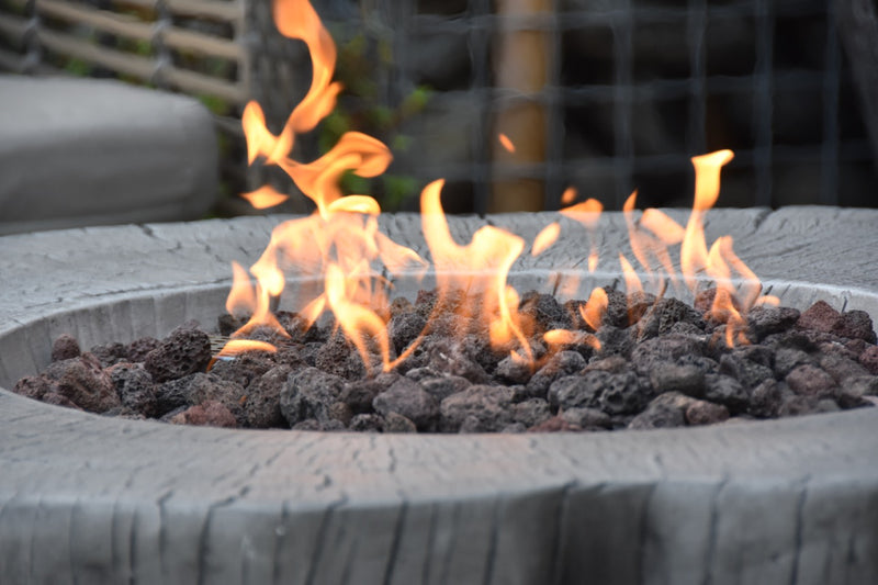 Elementi Manchester Concrete Gas Fire Table 42" - Multiple Colors Available Fire Pit Table Elementi   