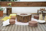 Elementi Manchester Concrete Gas Fire Table 42" - Multiple Colors Available Fire Pit Table Elementi   