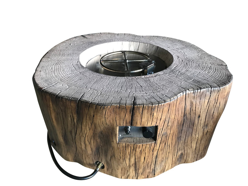 Elementi Manchester Concrete Gas Fire Table 42" - Multiple Colors Available Fire Pit Table Elementi   