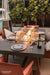 Elementi Sonoma Dining Height Gas Fire Table 83" Fire Pit Table Elementi   