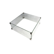 Elementi Glass Wind Guard for Rova Gas Fire Table Wind Guards Elementi   