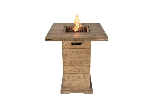 Elementi Rova Bar Height Gas Fire Table Fire Pit Table Elementi   