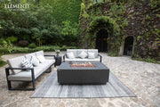 Elementi Andes Concrete Gas Fire Table 66" - Multiple Colors Available Fire Pit Table Elementi   