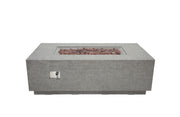 Elementi Andes Concrete Gas Fire Table 66" - Multiple Colors Available Fire Pit Table Elementi   