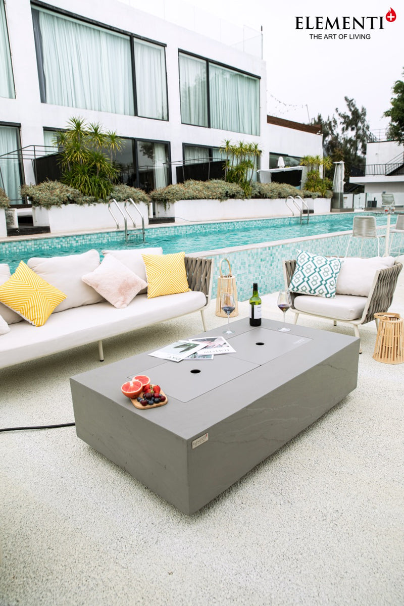 Elementi Plus Meteora Gas Fire Table 56" Fire Pit Table Elementi   