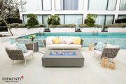 Elementi Plus Meteora Gas Fire Table 56" Fire Pit Table Elementi   