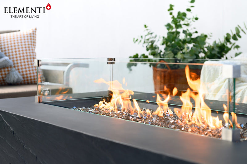 Elementi Plus Cape Town Gas Fire Table 56" Fire Pit Table Elementi   