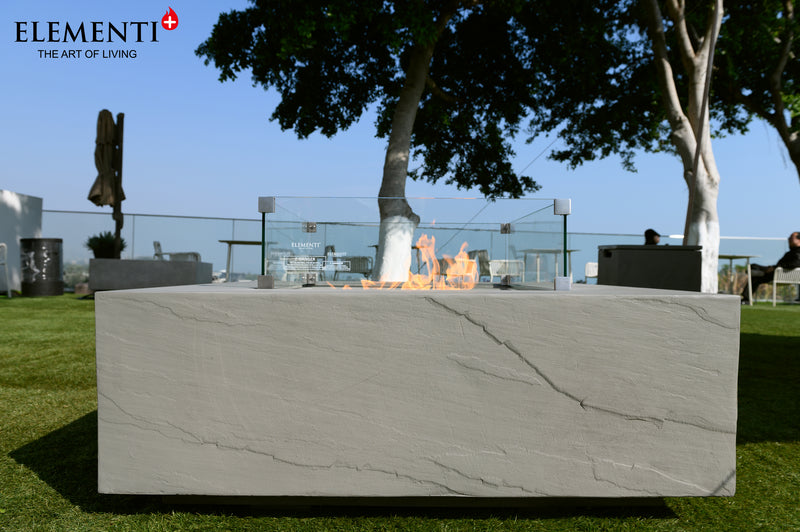 Elementi Plus Capertee Gas Fire Table 40" Fire Pit Table Elementi Natural Gas  