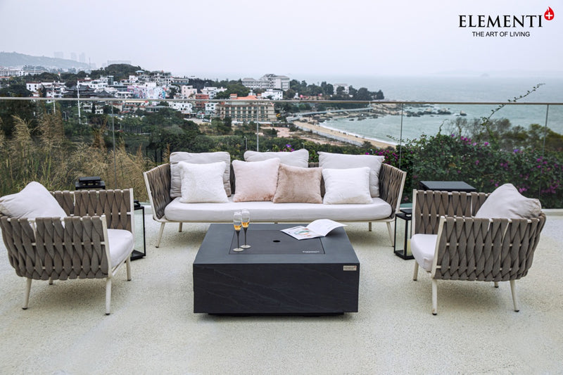 Elementi Plus Roraima Gas Fire Table 40" Fire Pit Table Elementi   
