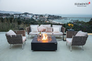 Elementi Plus Roraima Gas Fire Table 40" Fire Pit Table Elementi   