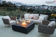 Elementi Plus Roraima Gas Fire Table 40" Fire Pit Table Elementi   