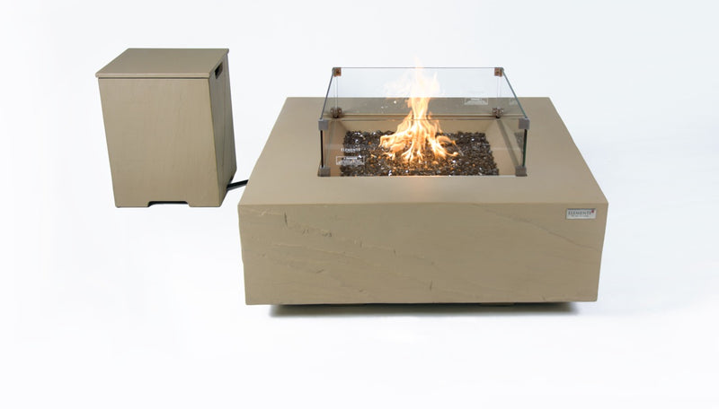 Elementi Plus Uluru Gas Fire Table 40" Fire Pit Table Elementi   