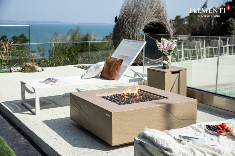 Elementi Plus Uluru Gas Fire Table 40" Fire Pit Table Elementi   