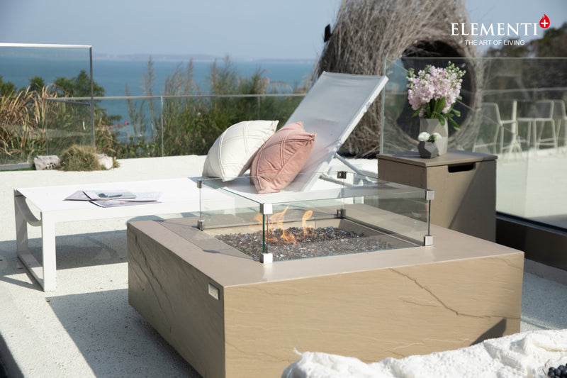 Elementi Plus Uluru Gas Fire Table 40" Fire Pit Table Elementi   