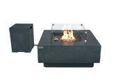 Elementi Plus Bergen Gas Fire Table 40" Fire Pit Table Elementi   