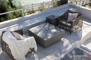 Elementi Plus Victoria Gas Fire Table 40" Fire Pit Table Elementi   