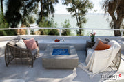 Elementi Plus Victoria Gas Fire Table 40" Fire Pit Table Elementi   