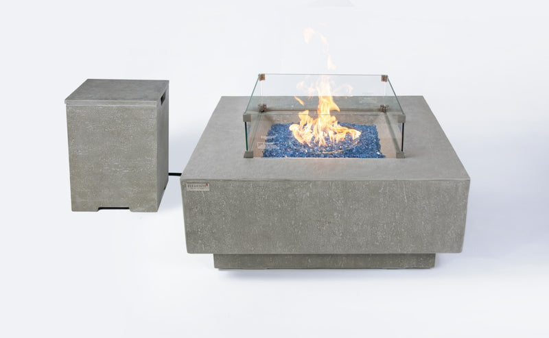 Elementi Plus Victoria Gas Fire Table 40" Fire Pit Table Elementi   
