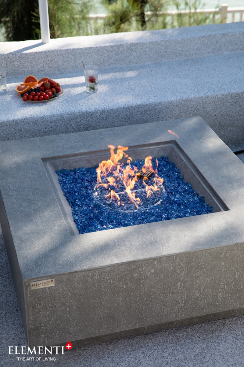 Elementi Plus Victoria Gas Fire Table 40" Fire Pit Table Elementi   