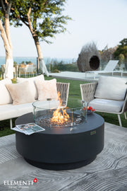 Elementi Plus Nimes Gas Fire Table 41" Fire Pit Table Elementi   