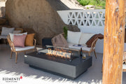 Elementi Plus Positano Gas Fire Table 60" Fire Pit Table Elementi   