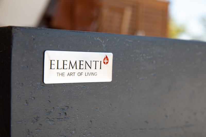 Elementi Plus Positano Gas Fire Table 60" Fire Pit Table Elementi   