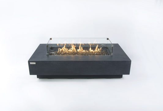 Elementi Plus Positano Gas Fire Table 60" Fire Pit Table Elementi   