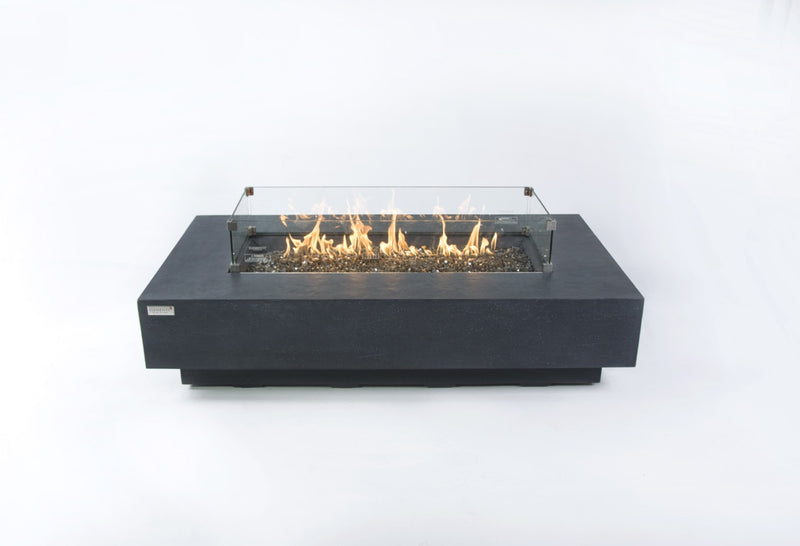 Elementi Plus Positano Gas Fire Table 60" Fire Pit Table Elementi   