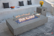 Elementi Plus Riviera Gas Fire Table 60" Fire Pit Table Elementi   