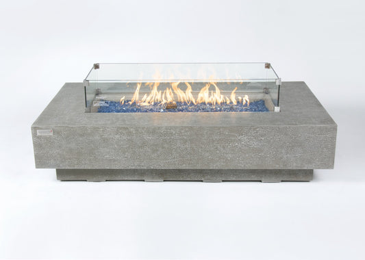 Elementi Plus Riviera Gas Fire Table 60" Fire Pit Table Elementi   