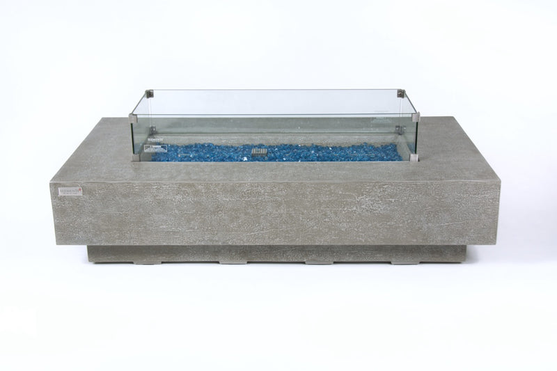 Elementi Plus Riviera Gas Fire Table 60" Fire Pit Table Elementi   