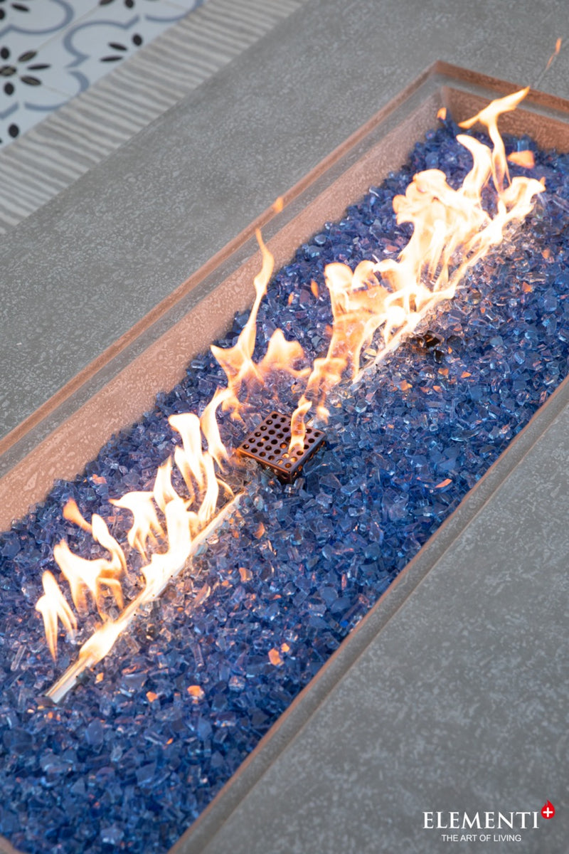 Elementi Plus Riviera Gas Fire Table 60" Fire Pit Table Elementi   