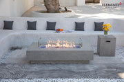 Elementi Plus Riviera Gas Fire Table 60" Fire Pit Table Elementi   