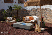 Elementi Plus Monte Carlo Gas Fire Table 60" Fire Pit Table Elementi   