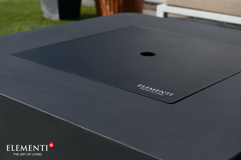 Elementi Plus Bergamo Gas Fire Table 42" Fire Pit Table Elementi   