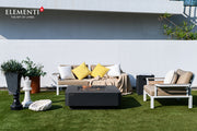 Elementi Plus Bergamo Gas Fire Table 42" Fire Pit Table Elementi   