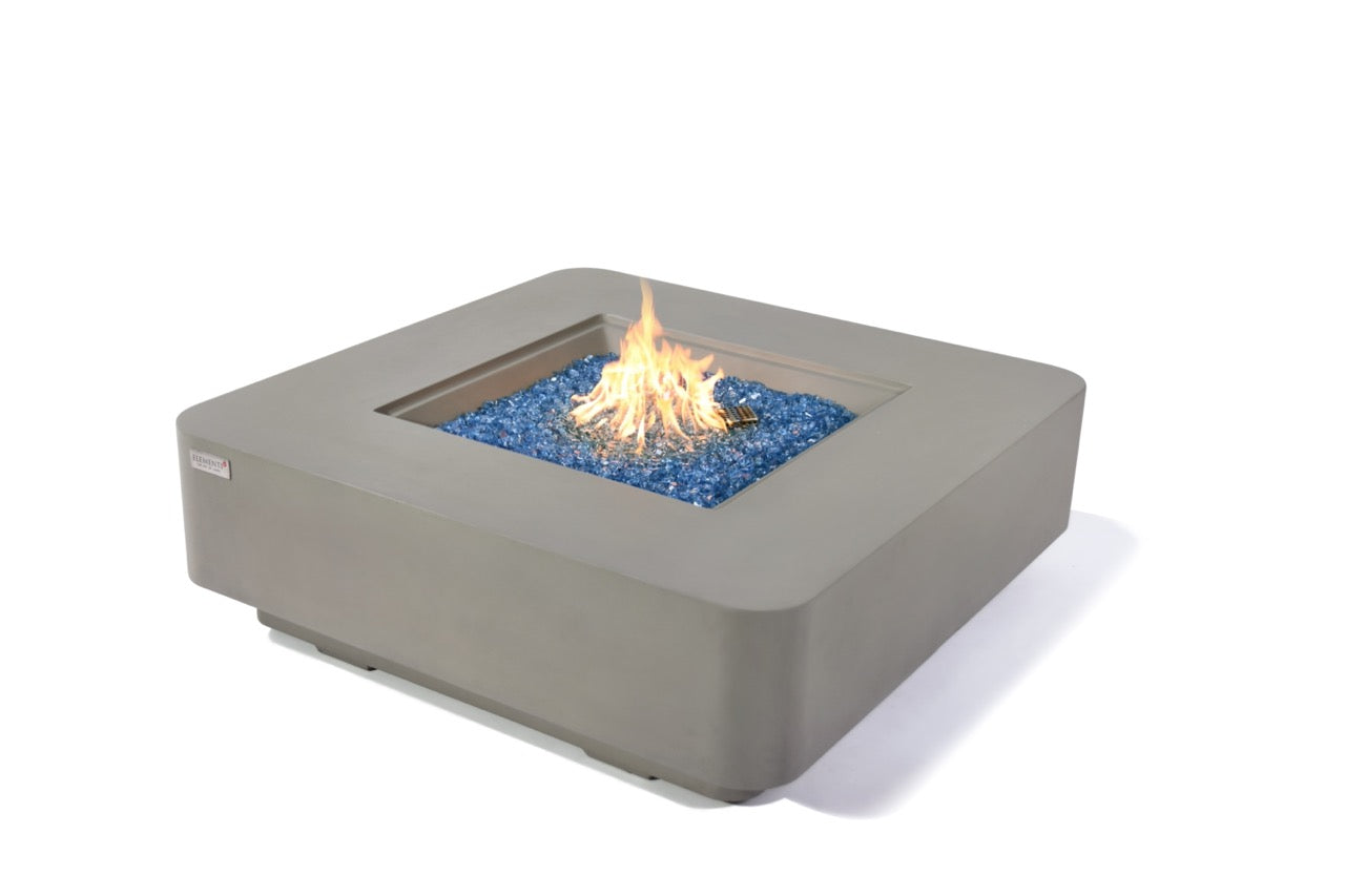 Elementi Plus Lucerne Gas Fire Table 42" Fire Pit Table Elementi   