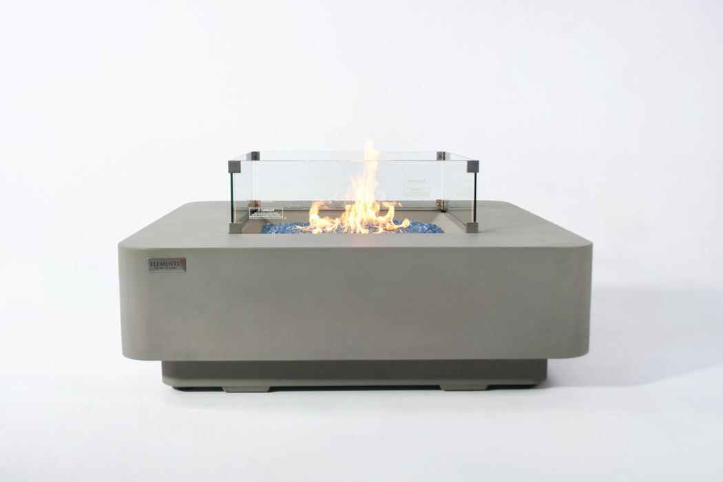Elementi Plus Lucerne Gas Fire Table 42" Fire Pit Table Elementi   