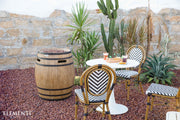 Elementi Napa Barrel Fire Pit 31" Fire Pit Table Elementi   