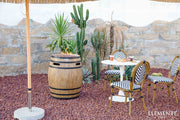 Elementi Napa Barrel Fire Pit 31" Fire Pit Table Elementi   