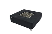 Elementi Plus Copenhagen Marble Porcelain Gas Fire Table 42" Fire Pit Table Elementi   